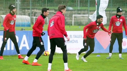 Entrenamiento del Deportivo (30/01/2019)