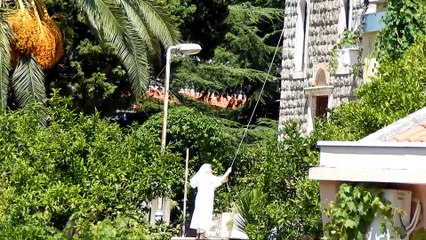 Bell ringing in Petrovac, Montenegro