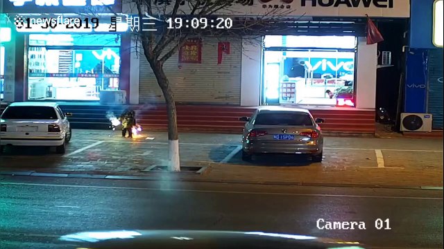 Fire in the hole! Sidewalk explodes after kid tosses lit fireworks down well