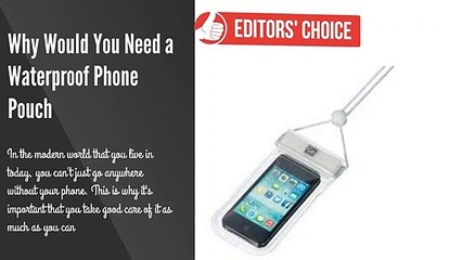 Waterproof Phone Pouch