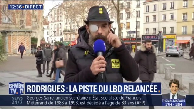 Piste relancée du LBD: Ça confirme ce que je dis , témoigne Jérôme Rodrigues