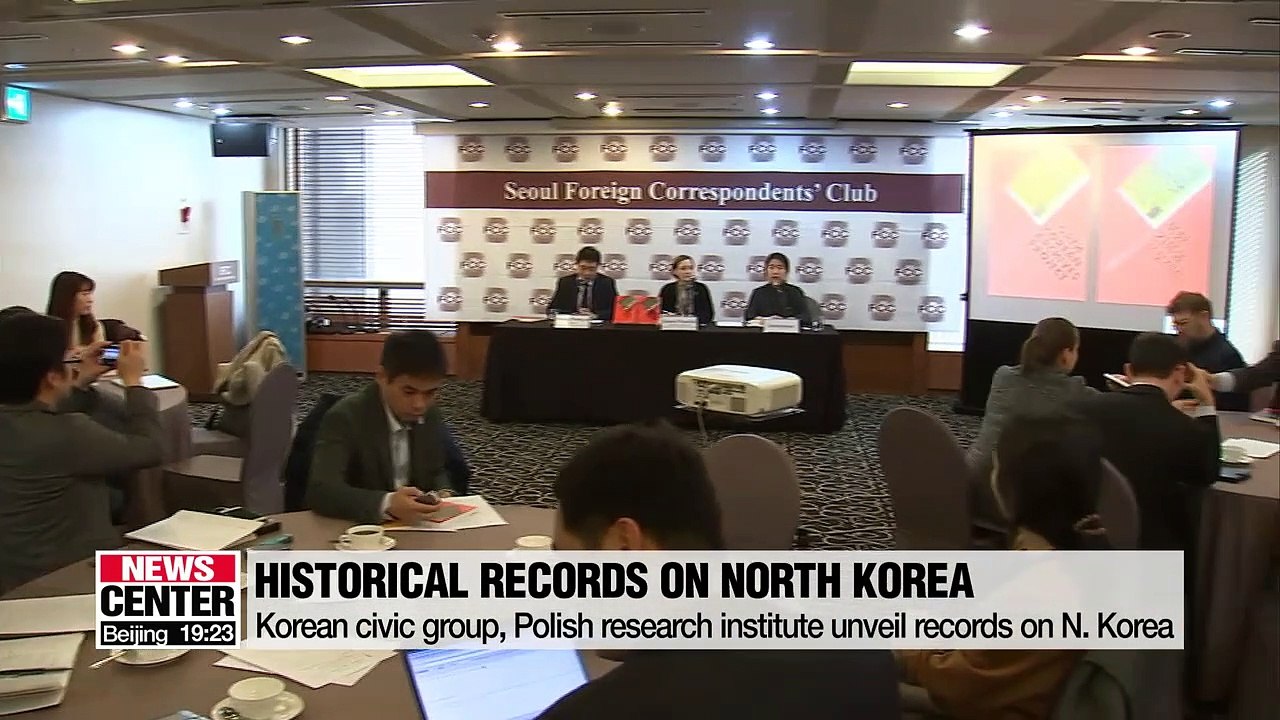 Korean civic group and Polish research institute unveil 'North Korean Archives Project'