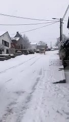 Une déneigeuse en détresse à Eupen