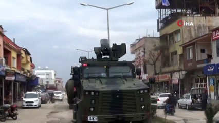 - Suriye sınırına zırhlı araç sevkiyatı
