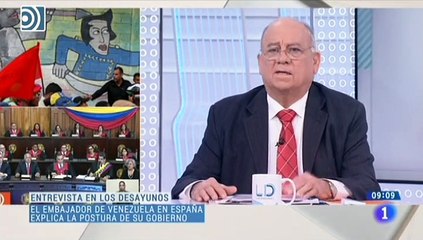 TVE deja su espacio al embajador de Maduro para lanzar su propaganda