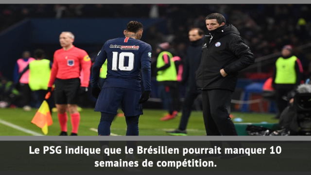 8es - Neymar, ce sera 10 semaines