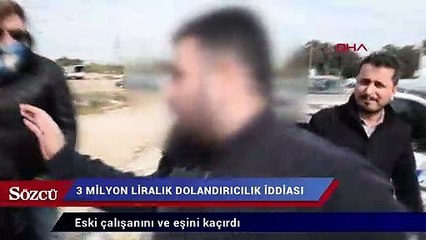 3 milyon liralık dolandırıcılık iddiasıyla, eski çalışanını ve eşini kaçırdı
