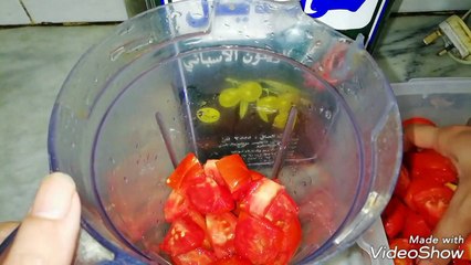 How to make tomato sauce easy arabic recipe (in english)