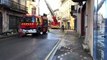 30/01/2019 : Intervention des sapeurs-pompiers dans l'incendie d'un immeuble à Mussidan
