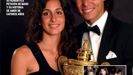 Rafa Nadal se casa con su novia de toda la vida
