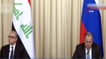 - Irak Dışişleri Bakanı El Hakim: “Fırat’ın doğusu ile ilgili bir planımız yok”- Lavrov: “ABD’nin girişimi nükleer çatışma riskini arttırıyor”- Rusya Dışişleri Bakanı Lavrov, Iraklı mevkidaşı El Hakim ile basın toplantısı düzenledi...