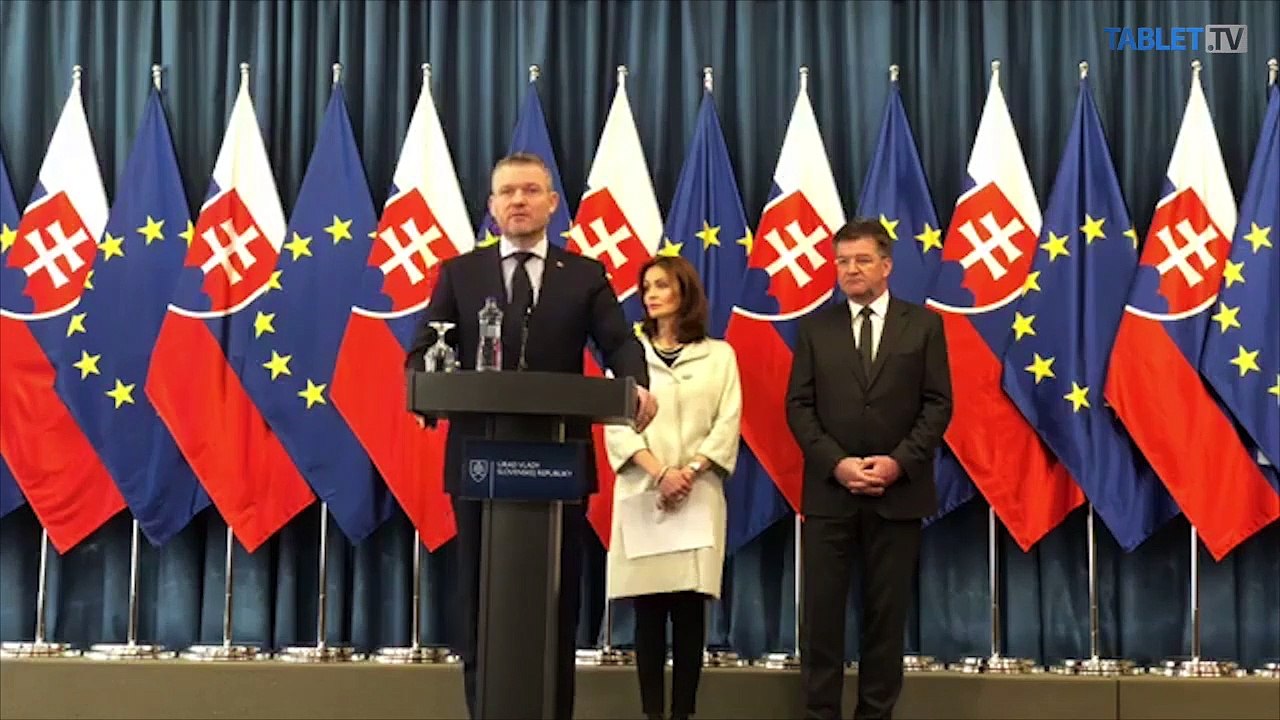 ZÁZNAM:TK P. Pellegriniho, A. Kalavskej a M. Lajčáka po rokovaní vlády
