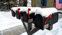 Extreme weather stops mail delivery cold in Midwest