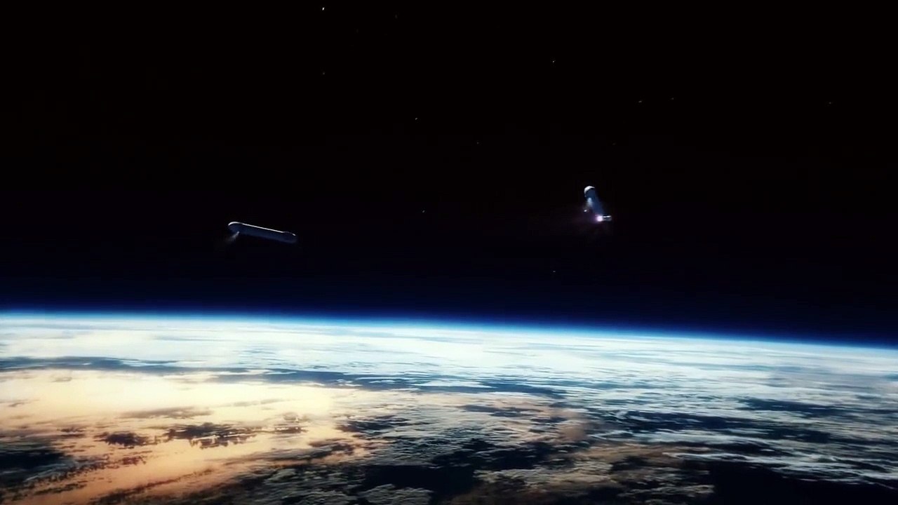 Falcon Heavy Animasyon