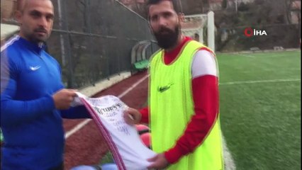 Takımı kazansın diye dua etmişti, o minik taraftara Kömürspor’dan büyük sürpriz