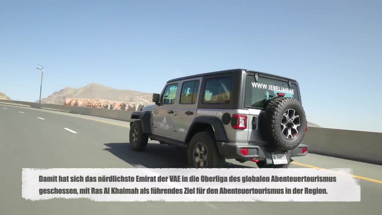 Jeep unterstützt Jebel Jais Flight, die nach Guinness World Records längste Seilrutsche der Welt