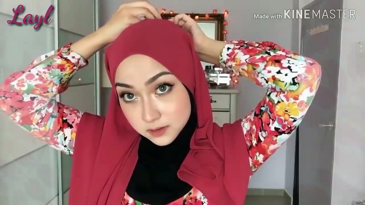 حجاب _ لفات طرح 2019 _ احدث لفات حجاب _ موضة