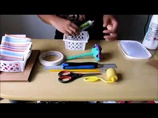 Passo a  passo Porta retrato de papelão