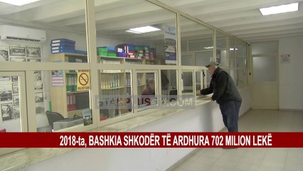 2018-ta, BASHKIA SHKODËR TË ARDHURA 702 MILION LEKË