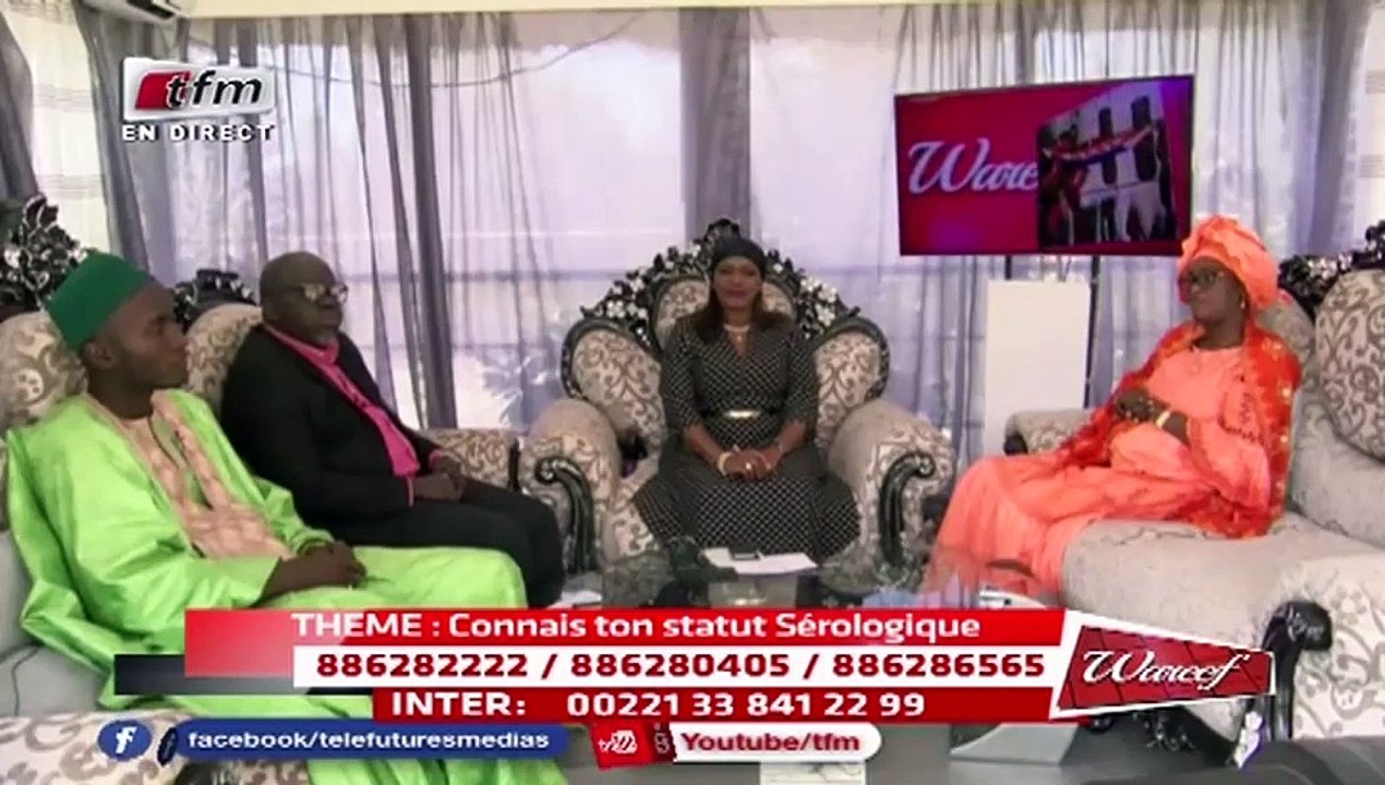 REPLAY - WAREEF avec EVA TRA - THEME : "CONNAIS TON STATUT SEROLOGIQUE" - 30 Janvier 2019