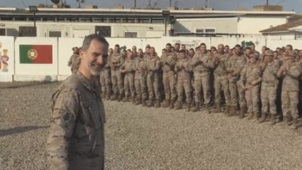Felipe VI visita a Irak en su 51 cumpleaños