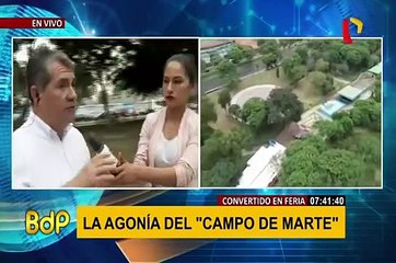 Campo de Marte: remodelación culminaría en aproximadamente seis meses