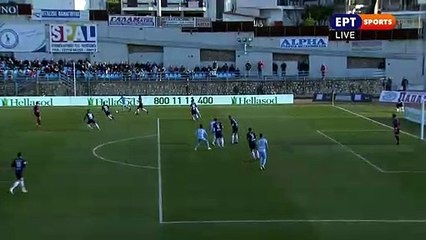 Λαμία-Απόλλων Σμύρνης : To 1-0 απο τον Μπαράλες