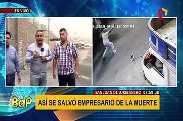 Скачать видео: SJL: empresario narra cómo actúo para evitar ser asesinado por presuntos sicarios