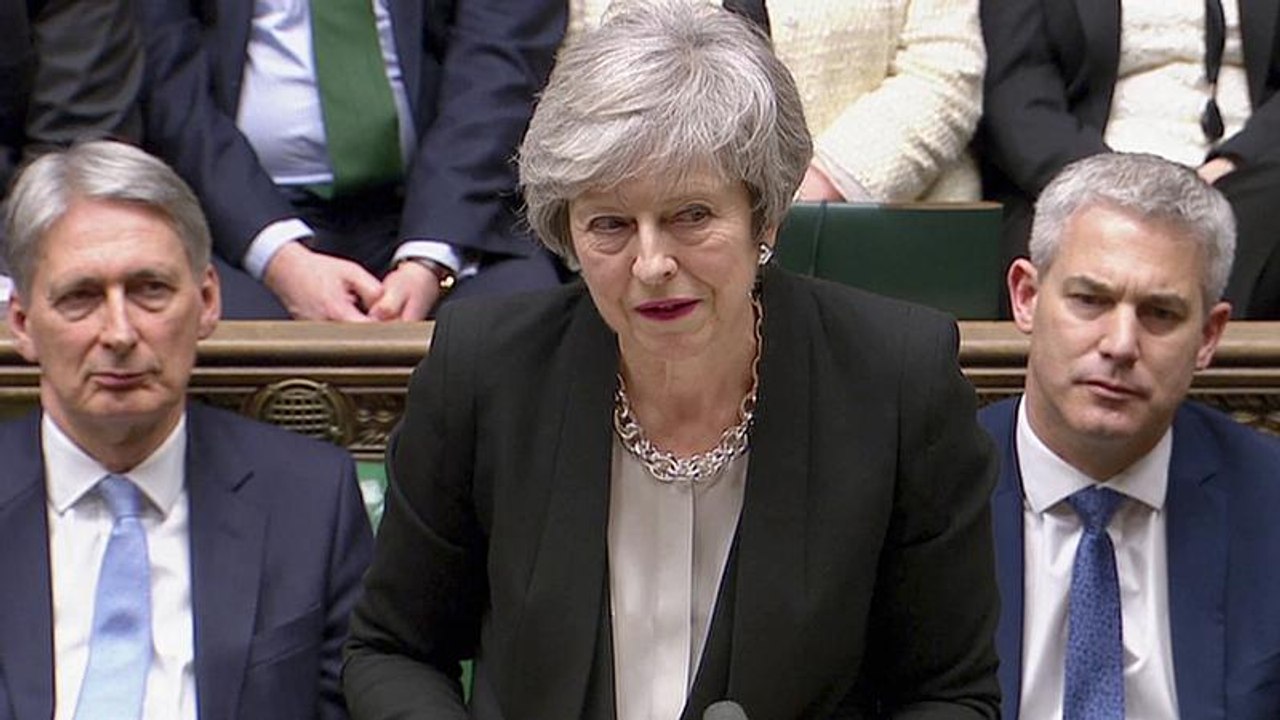 Winning UK Parliament vote on Irish backstop sent 'clear message' to EU: May