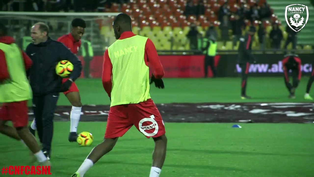 L'avant-match de Niort-Nancy