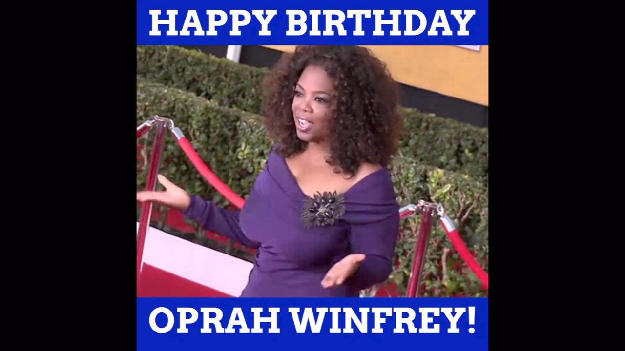 Happy Birthday, Oprah!