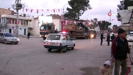 Sınıra askeri iş makinesi sevk edildi