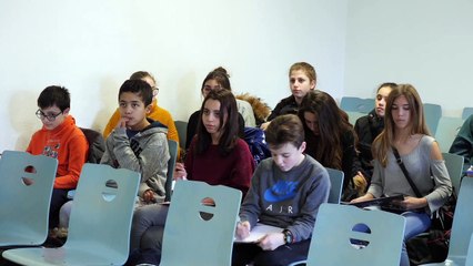 Intervention de Jérôme Fernandez et Alexandre Pongérard au collège Georges Brassens
