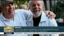 Justicia brasileña niega a Lula asistir al funeral de su hermano