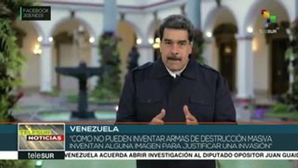Maduro pide al pueblo de EE.UU. rechazar injerencia en Venezuela