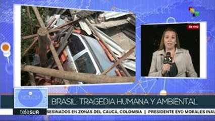 Detienen a cinco implicados en tragedia de Brumadinho en Brasil