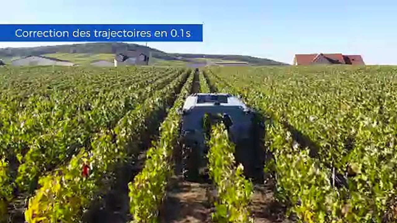 Le robot des vignes inventé à Reims