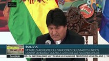 Evo Morales: sanciones de EE.UU. a Venezuela violan Carta de la ONU