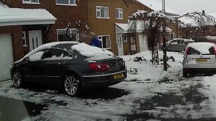 Coffre incompatible avec la neige