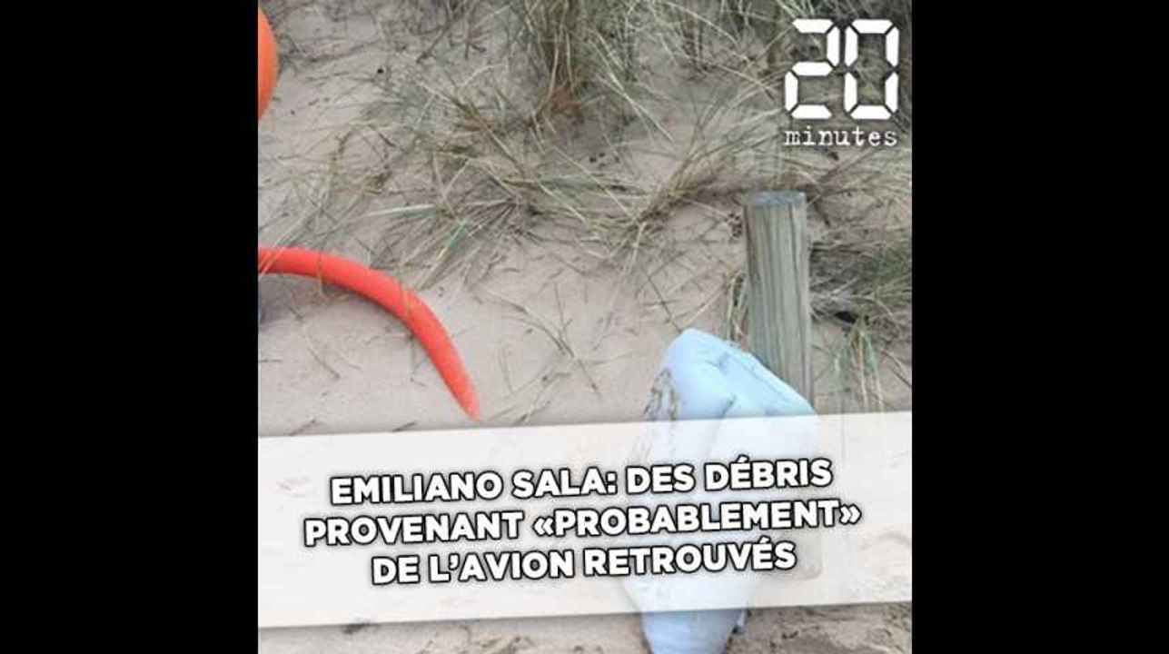 Emiliano Sala: Des débris provenant «probablement» de l'avion retrouvés