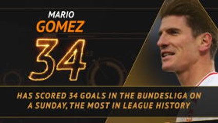 Mario Gomez loves a Sunday; William and Wolfsburg pay the penalty