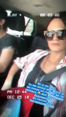 Pedro y Paula yendo en el auto al teatro - 25 de Diciembre