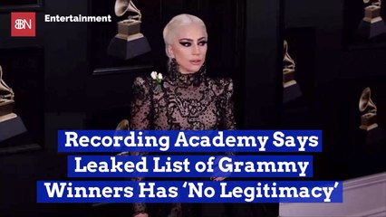 A Supposed Leaked Grammy Winner List Was Just Fake News
