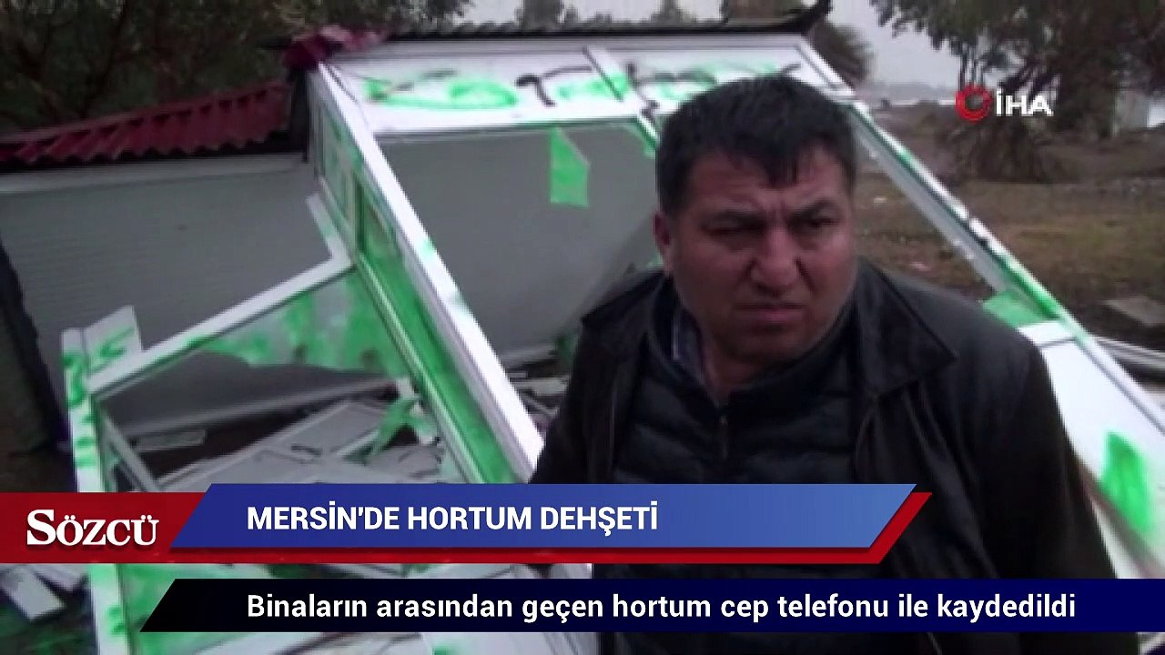 Mersin'de hortum