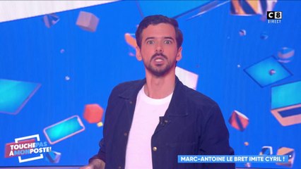 Marc-Antoine Le Bret imite Cyril Hanouna et présente les chroniqueurs !