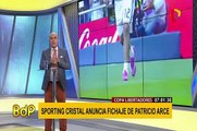Sporting Cristal oficializó fichaje de Patricio Arce hasta el 2022