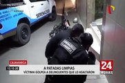 Cajamarca: serenos y policías capturan a dos peligrosos raqueteros