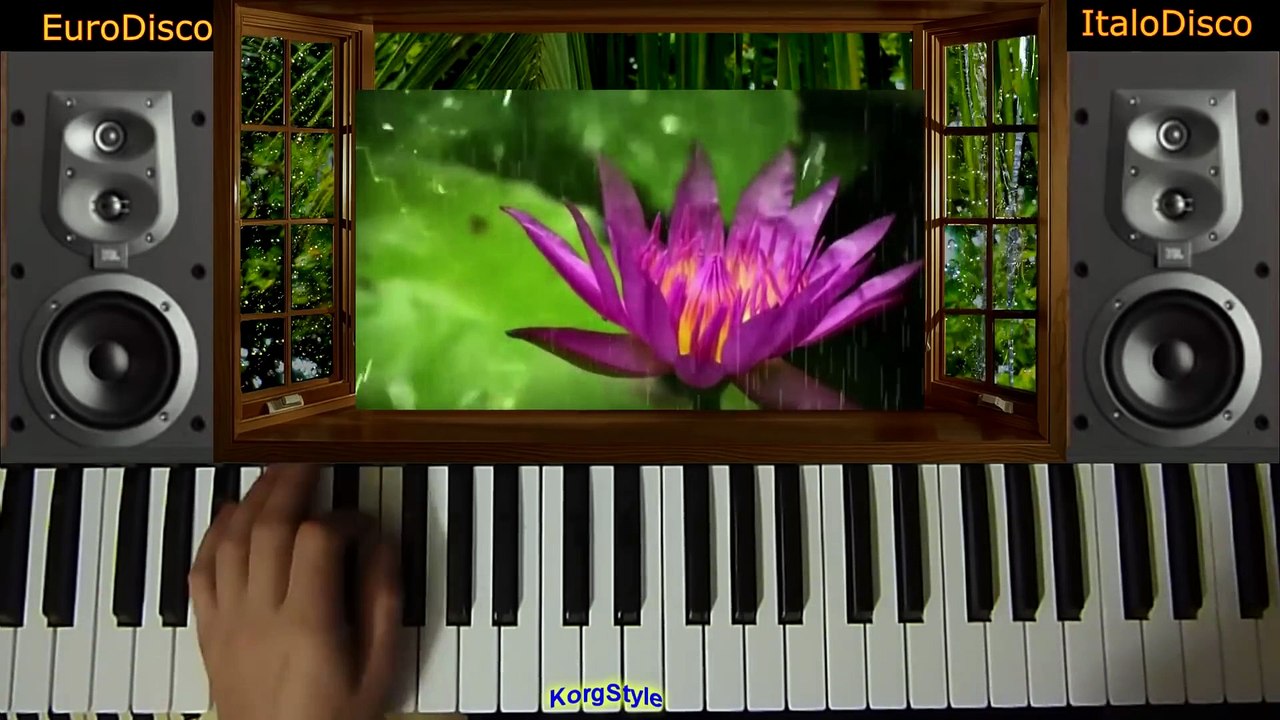 Modern Martina & KorgStyle  - Cтучит по окнам дождь (Korg Pa  700) EuroDisco80