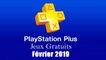 PlayStation Plus : Les Jeux Gratuits de Février 2019