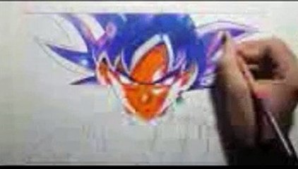 Speed Drawing Goku Black Ultra InstinctHow to draw